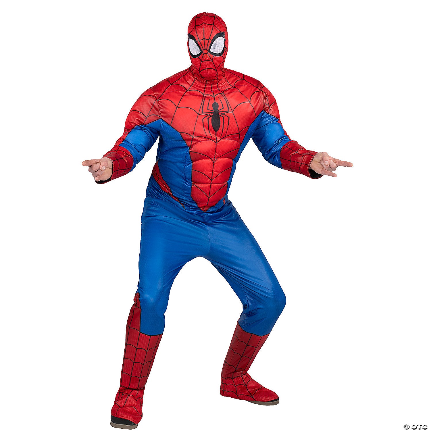 adults qualux marvel spider man& 8482  costume   40 42~jwc0963xl