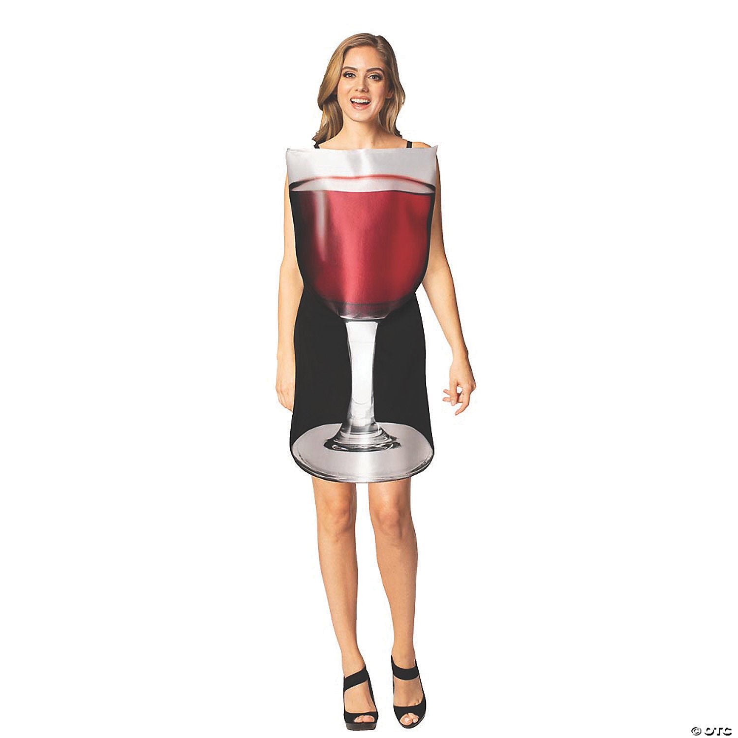 women s get real glass of wine costume~gc6838