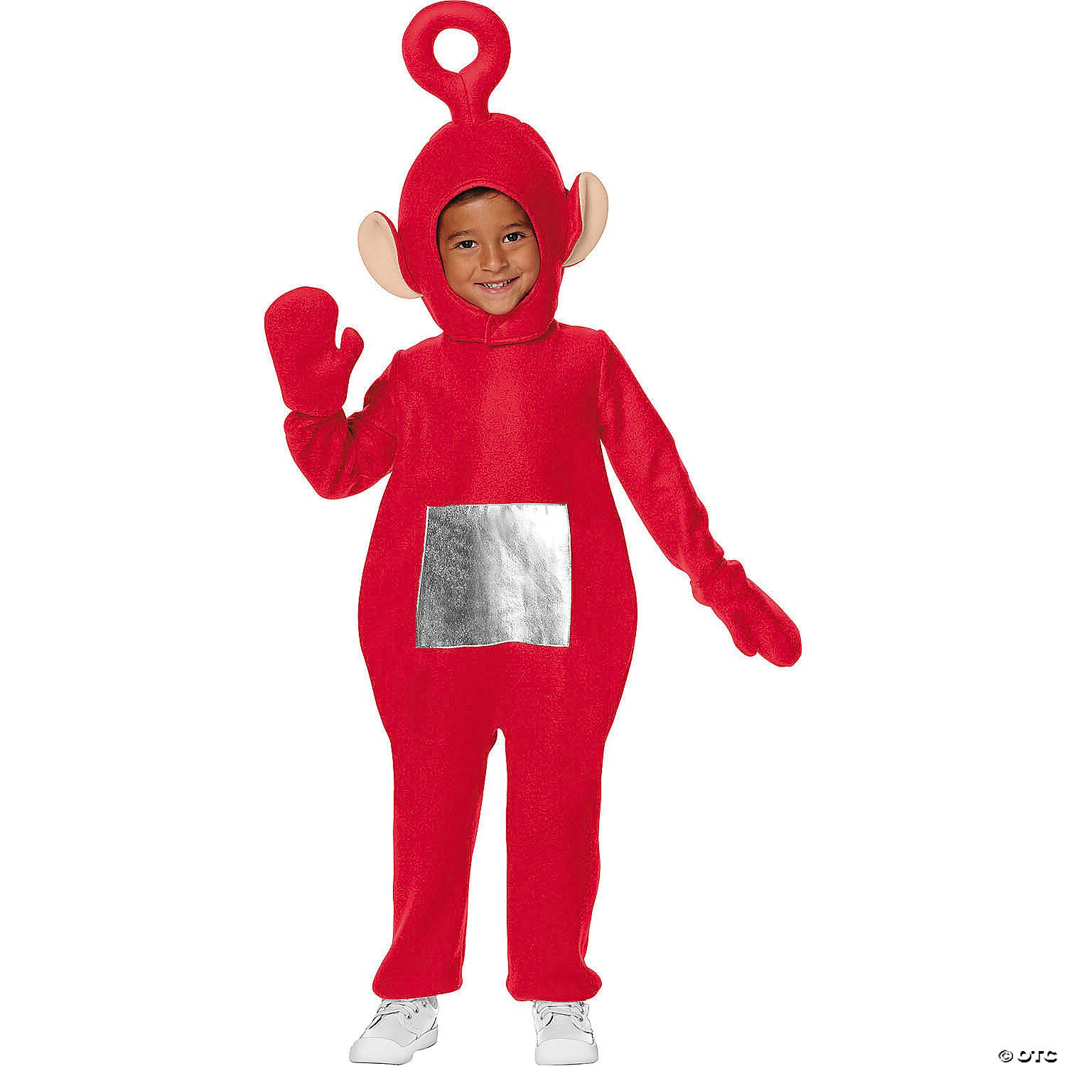 toddler teletubbies& 8482  red po polyester costume   3t 4t~fw108111xs