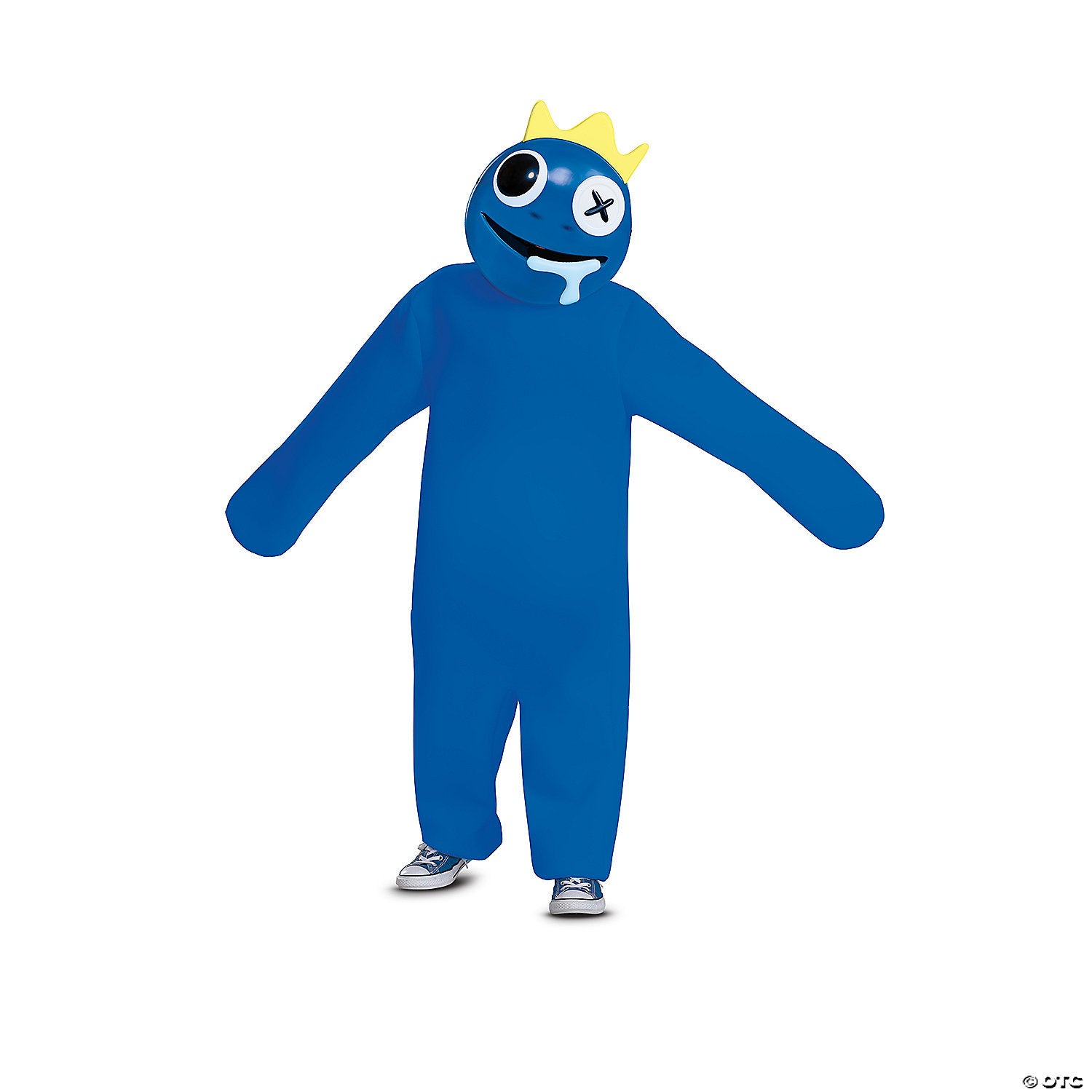 kids deluxe rainbow friends blue costume   medium 7 8~dg163639k