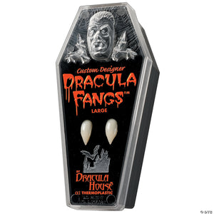 dracula fangs   extra large~fh01xl