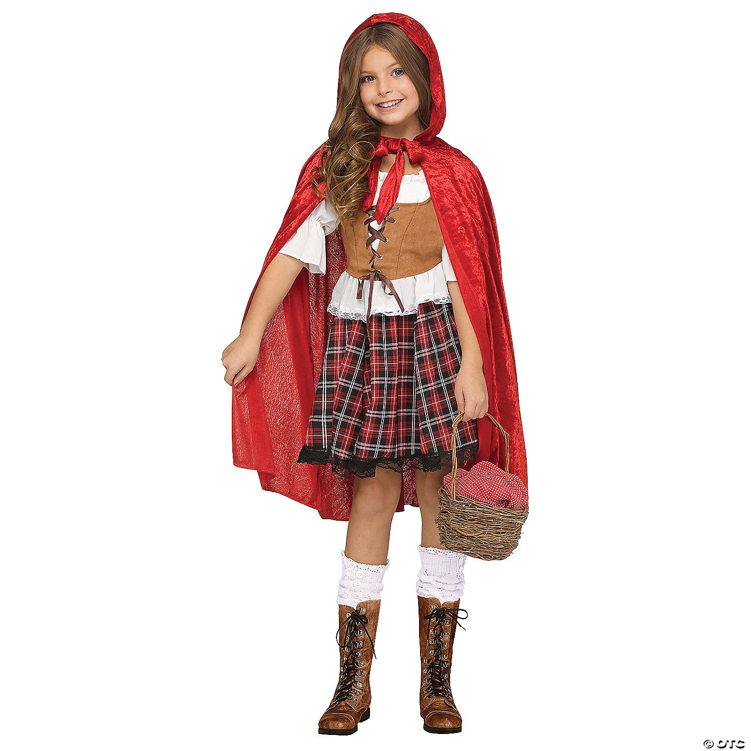kids red riding hood costume   medium 8 10~fw126582md-a03