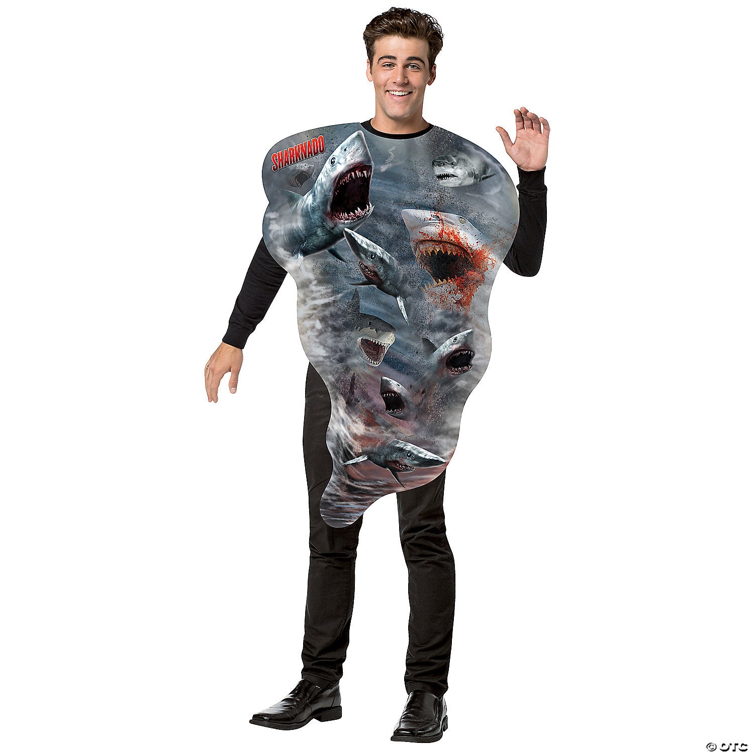 adult sharknado tornado costume~gc3689