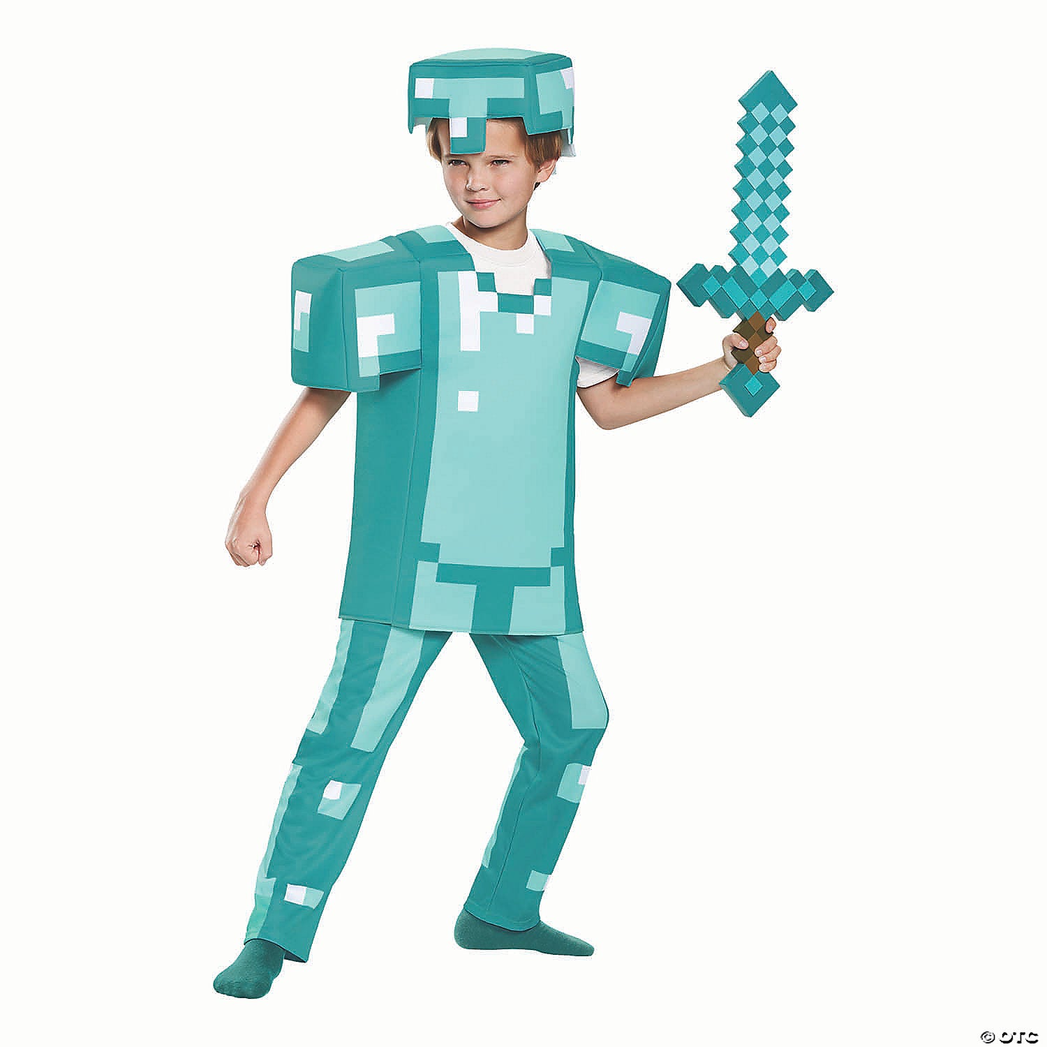 kids deluxe minecraft armor costume   large~dg65662g