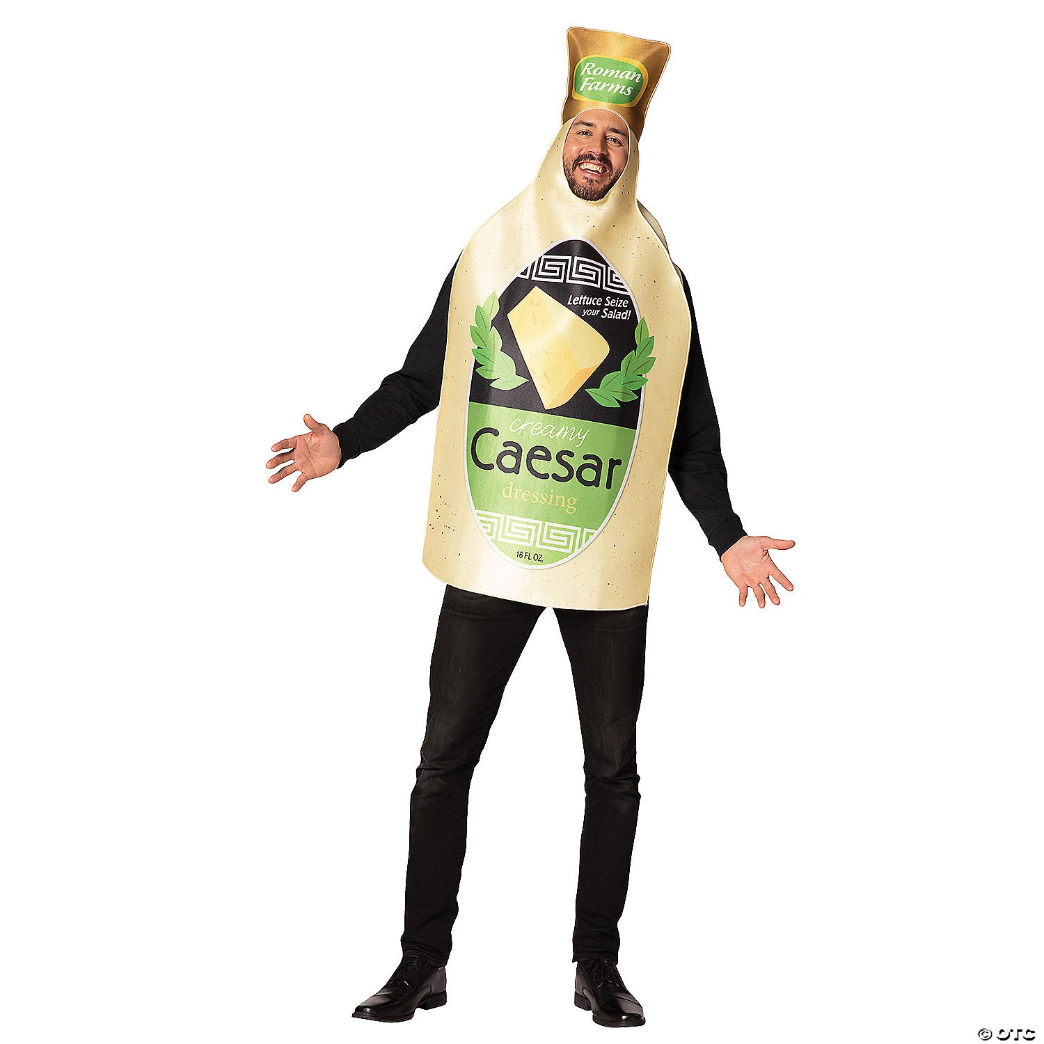 adults caesar dressing bottle adults costume~gc2162