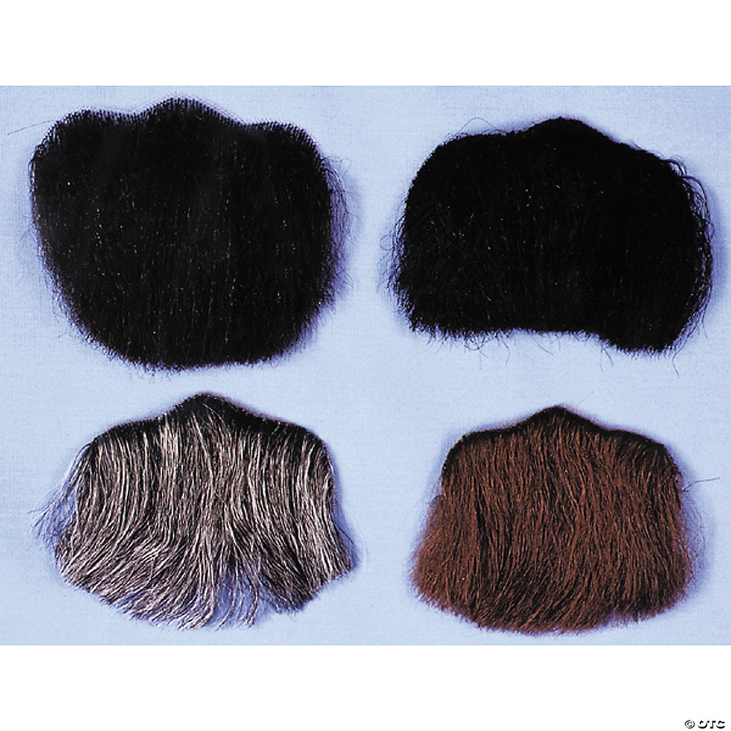 men s human hair 3 point goatee~cb37lb