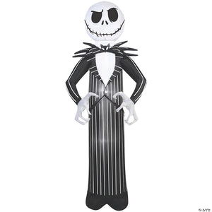 84  blow up inflatable nightmare before christmas jack skellington halloween decoration~ss56942g-a01