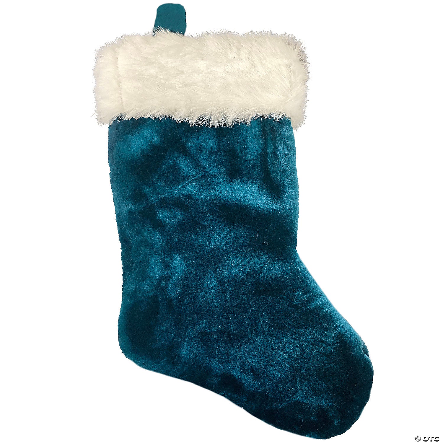 21  green santa christmas stocking~ae3221g