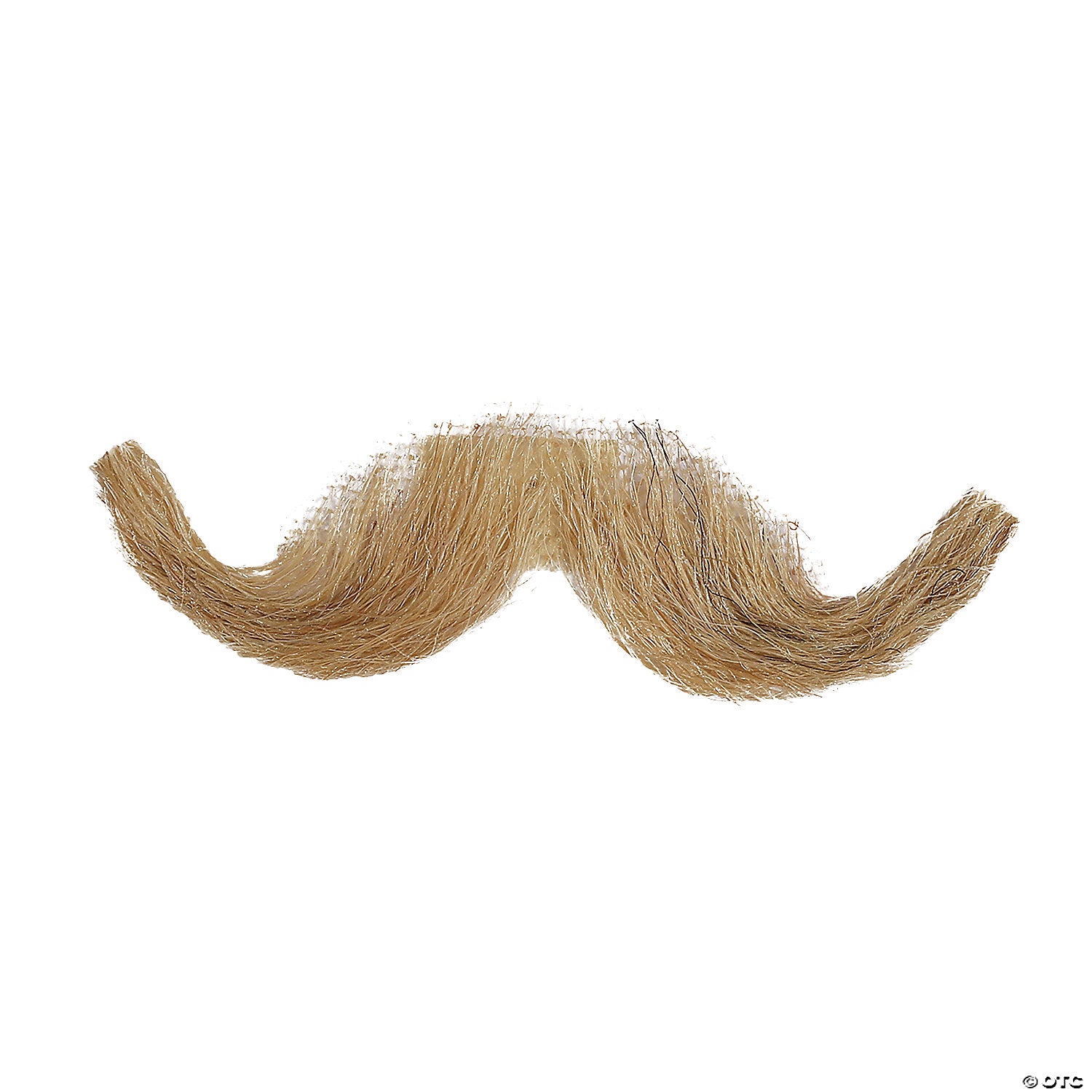 men s small english human hair mustache~lw467mcbn
