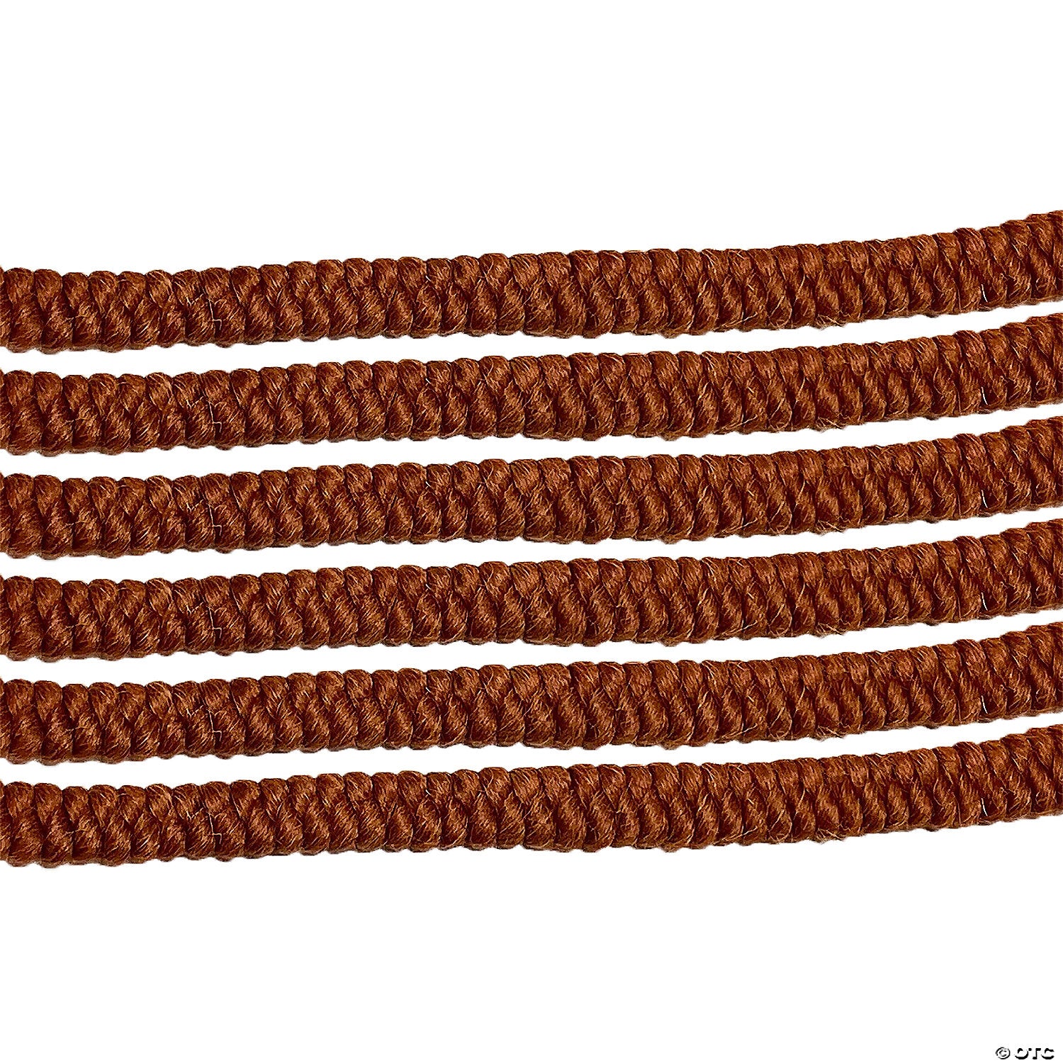crepe hair 12 inch   rust~cb12rust
