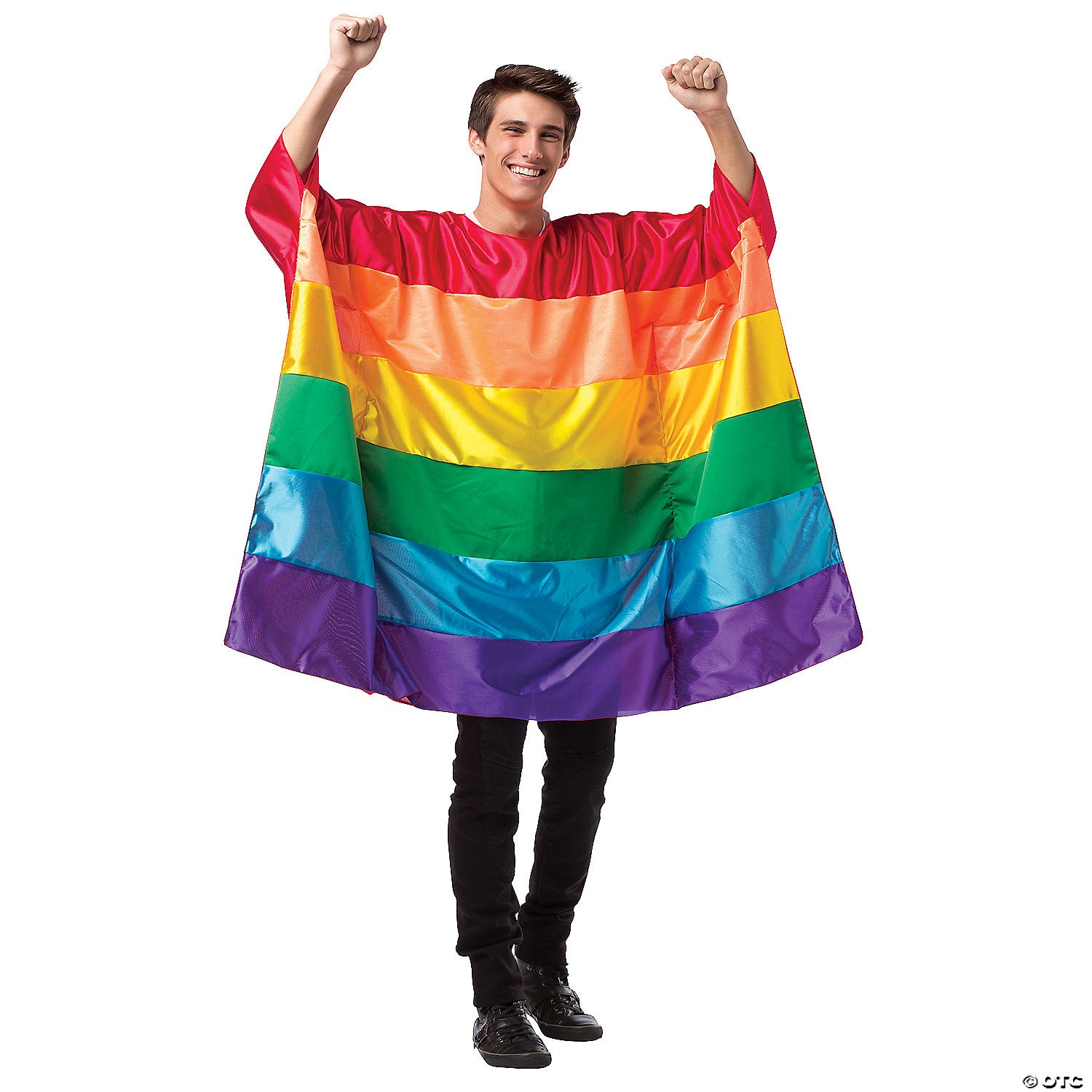adult rainbow flag costume~gc1984