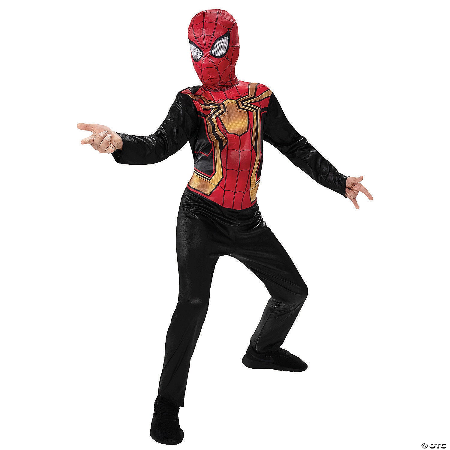 kids  value integrated suit spider man& 8482  costume   medium 8 10~jwc0687md