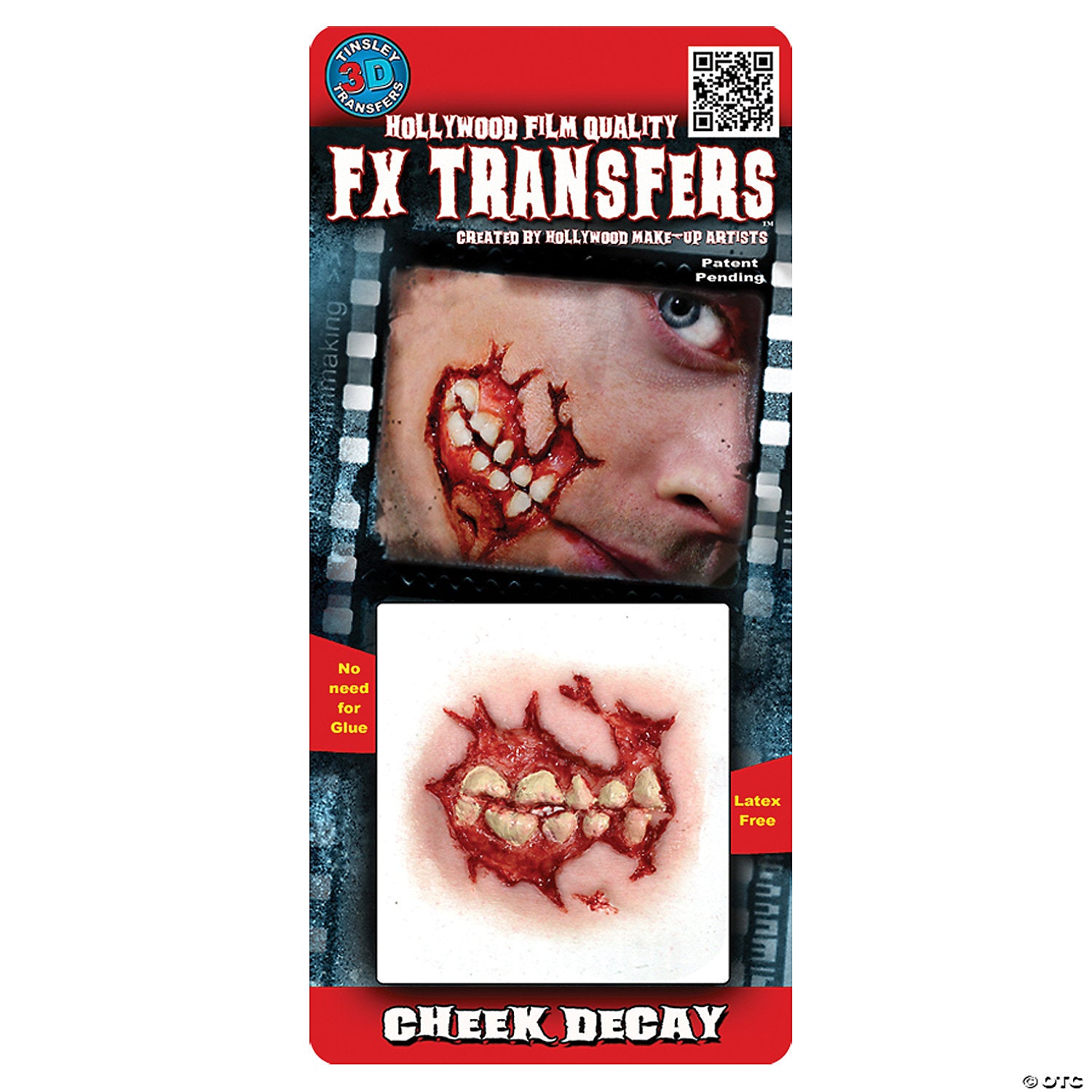 cheek decay 3d tattoo~dfxs406