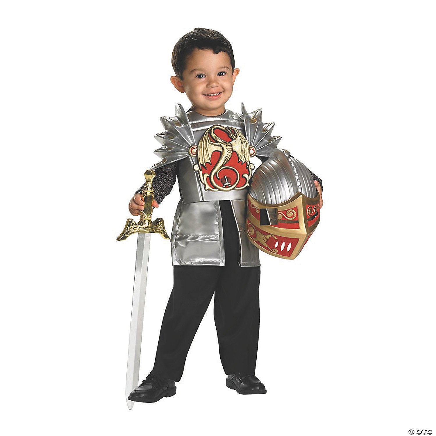 toddler boy& 8217 s knight of the dragon& 8482  costume   3t 4t~dg2190m