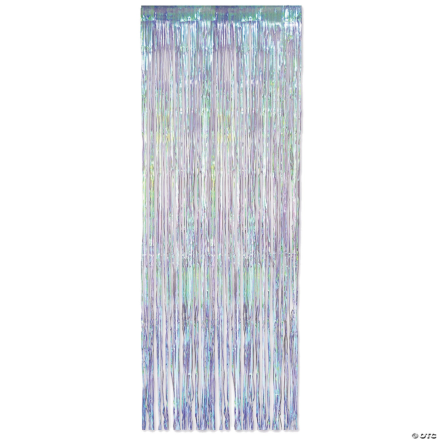 iridescent fringe curtain~bg53528