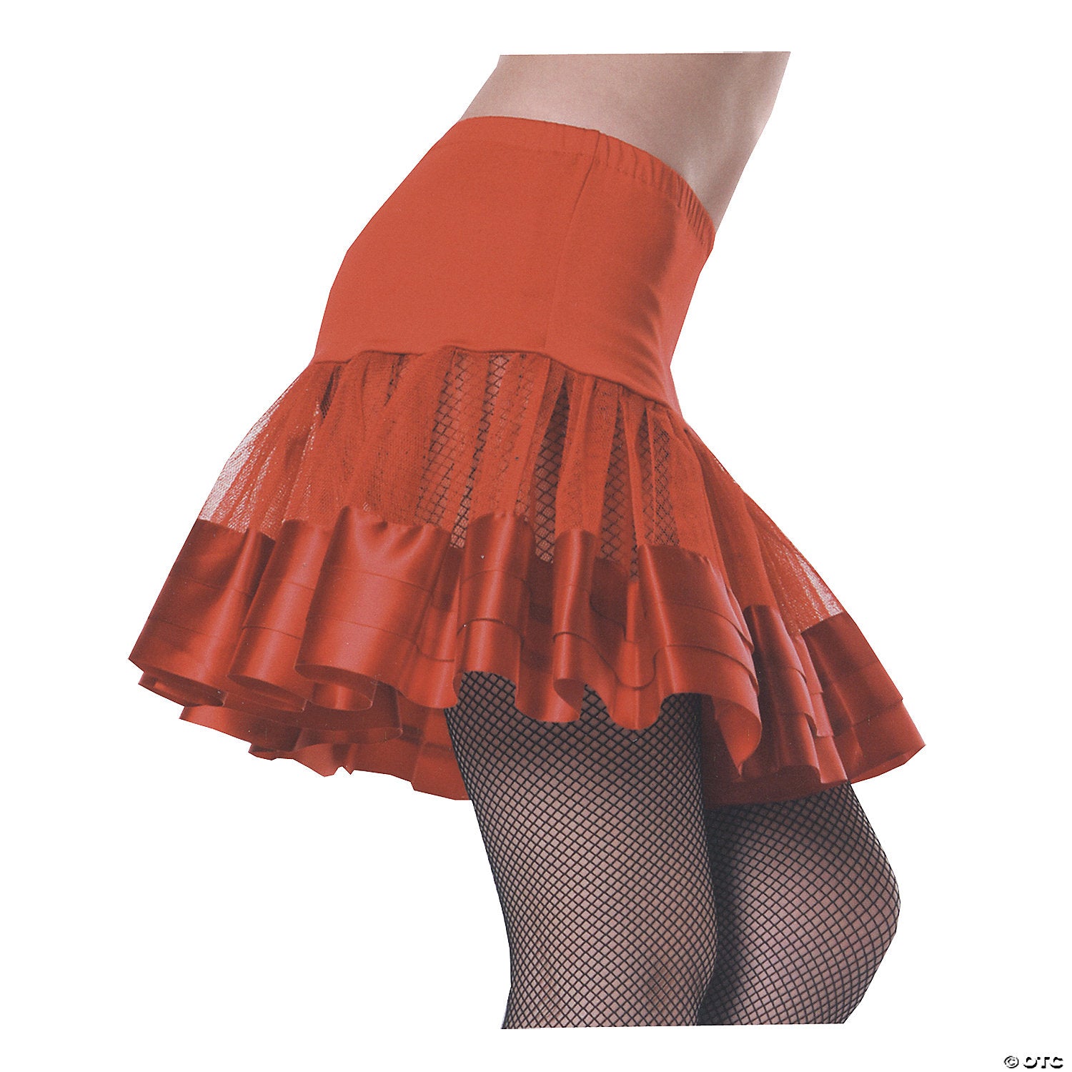 women s red ribbon petticoat~ur29150