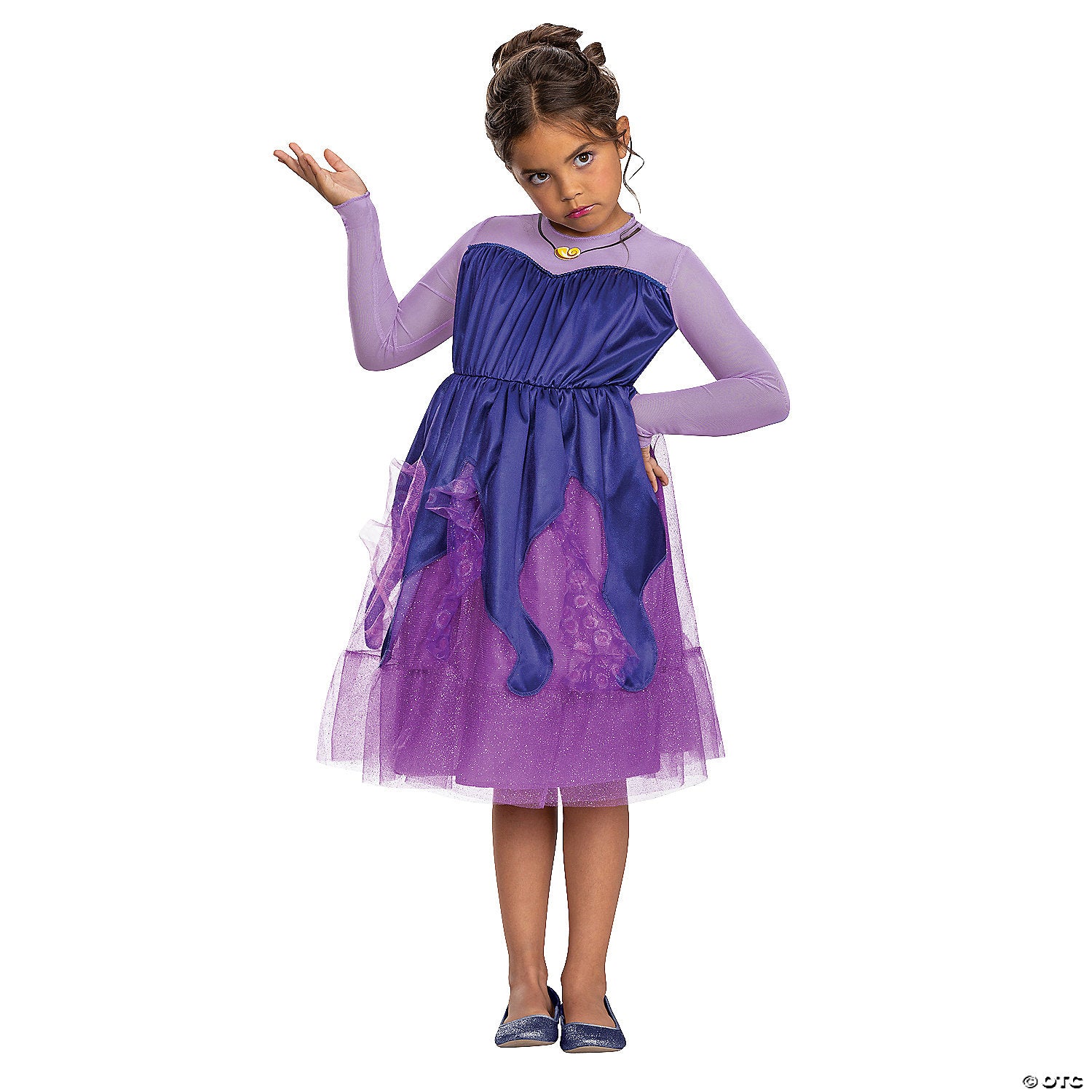 Kids Classic Little Mermaid Ursula Costume - Large 10-12