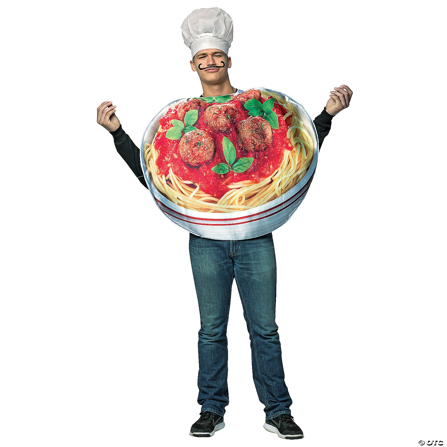adults spaghetti and meatballs costume~gc6834