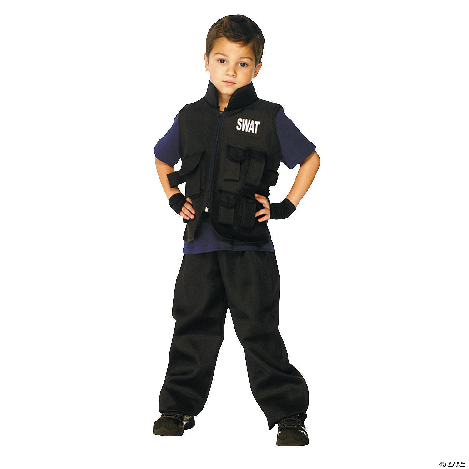 Boy's Deluxe SWAT Costume - Small