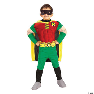 boy s deluxe muscle chest robin costume   medium~ru882309md