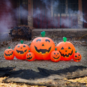 102  blow up inflatable pumpkin patch outdoor yard decoration~va1014-a03