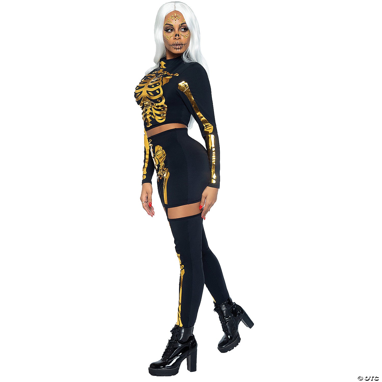adult golden skeleton 2pc~ua87061sm-a02