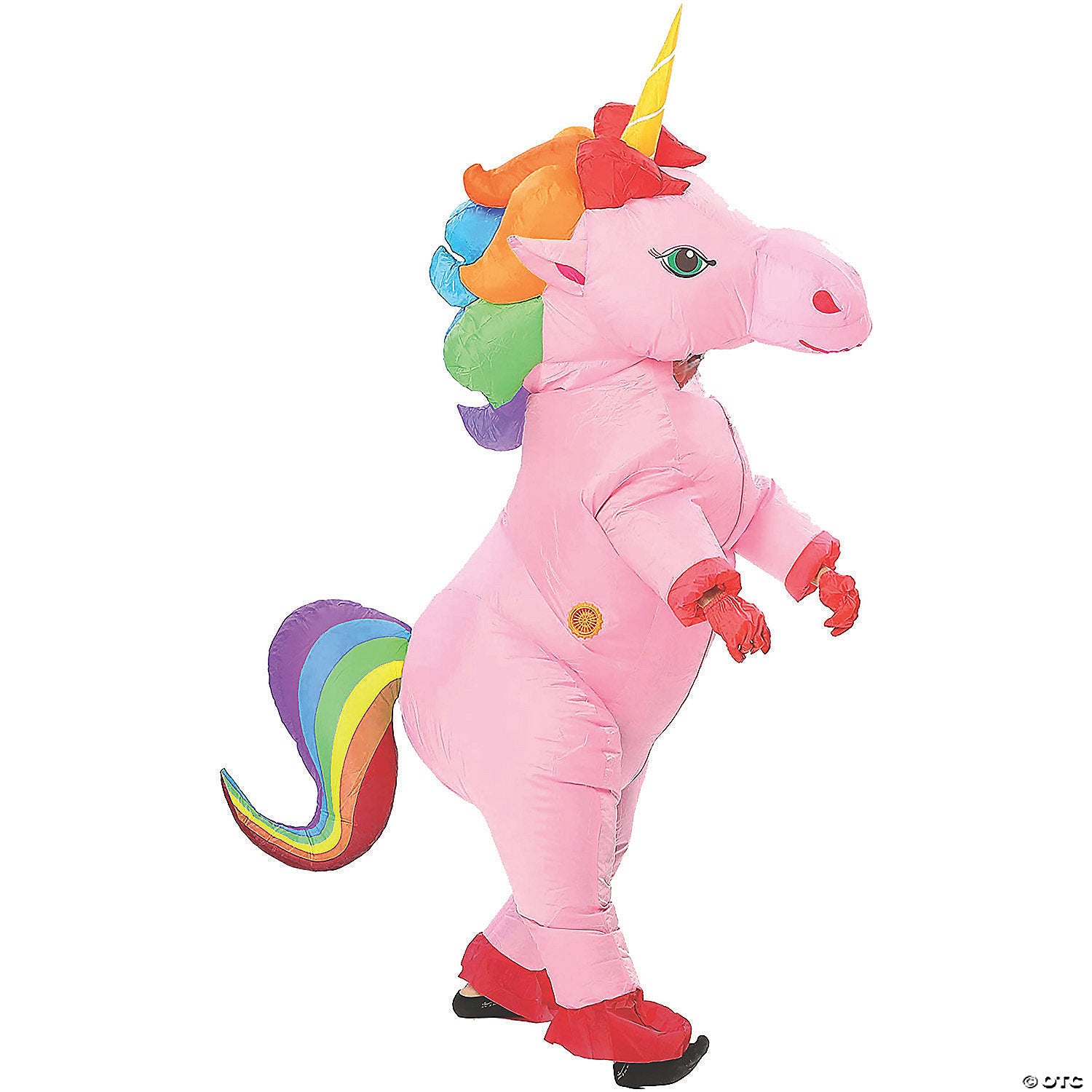 adults inflatable pink unicorn~sh21068