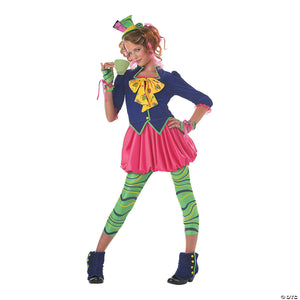 teen girl s mad hatter costume   large~cc04016lg