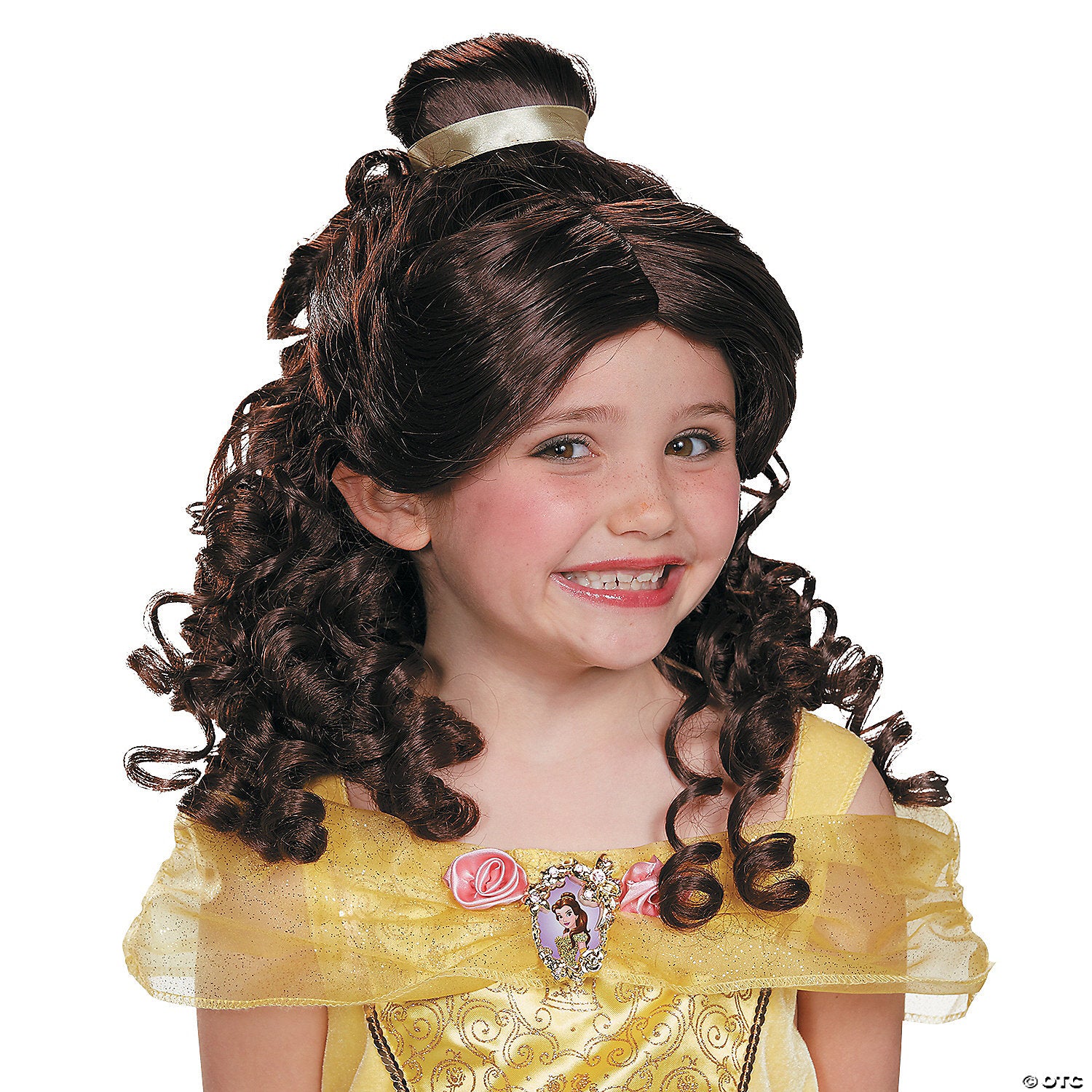 girl s disney s beauty and the beast belle wig~dg17806