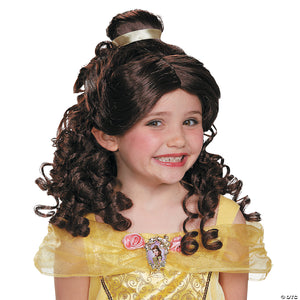 girl s disney s beauty and the beast belle wig~dg17806