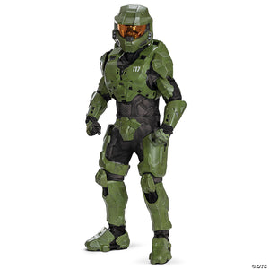 kids ultra prestige halo infinite& 8482  master chief costume   medium 7 8~dg155769k