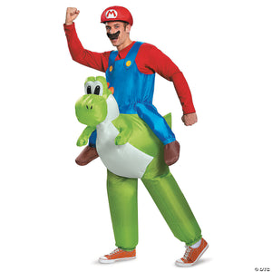adults super mario bros & 8482  mario riding yoshi costume   42 46~dg85150ad