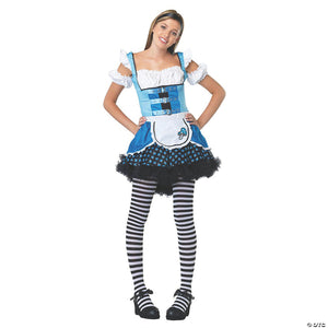 teen girl s mushroom alice costume small medium 10 12~uaj48023sd