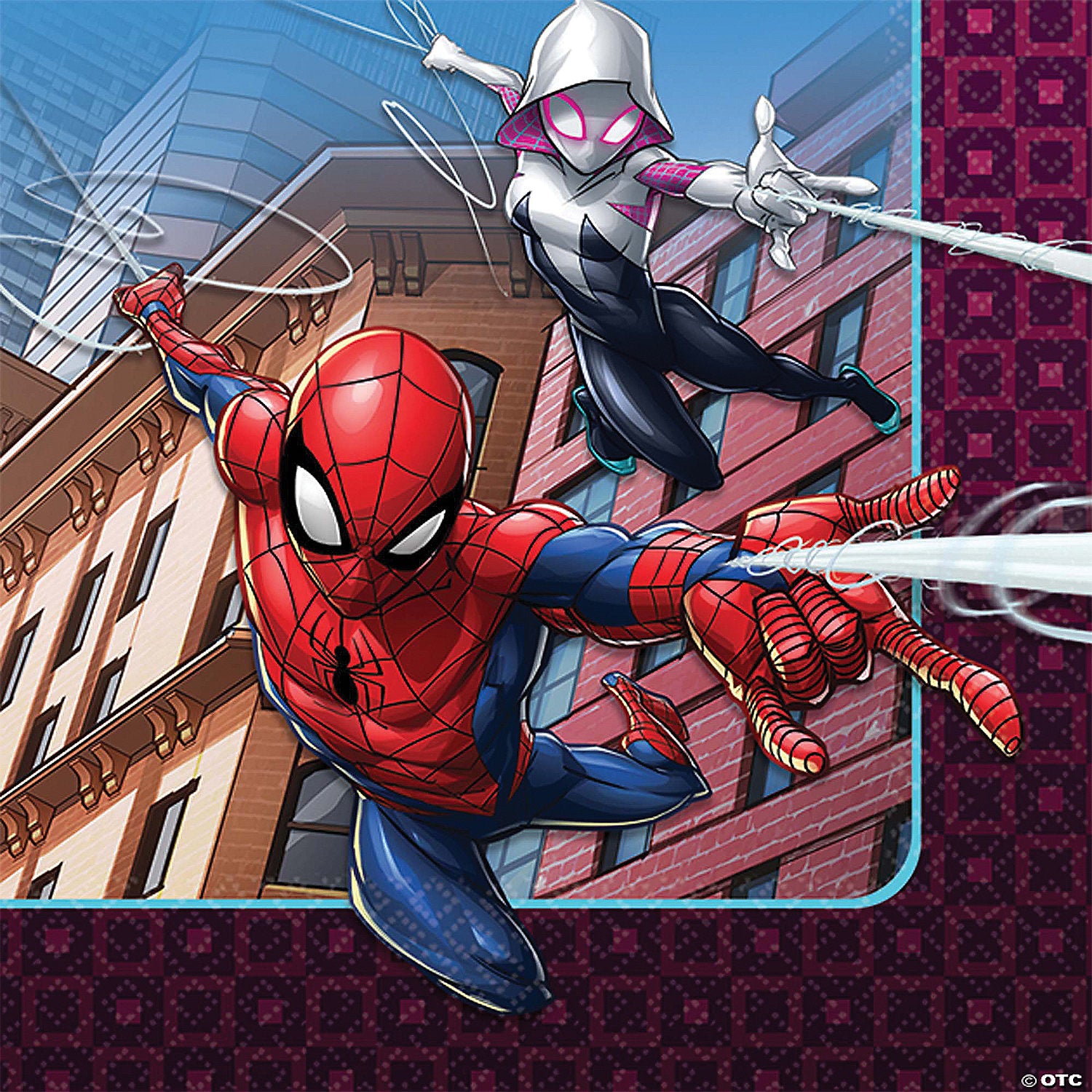 spider man beverage napkins~am501860