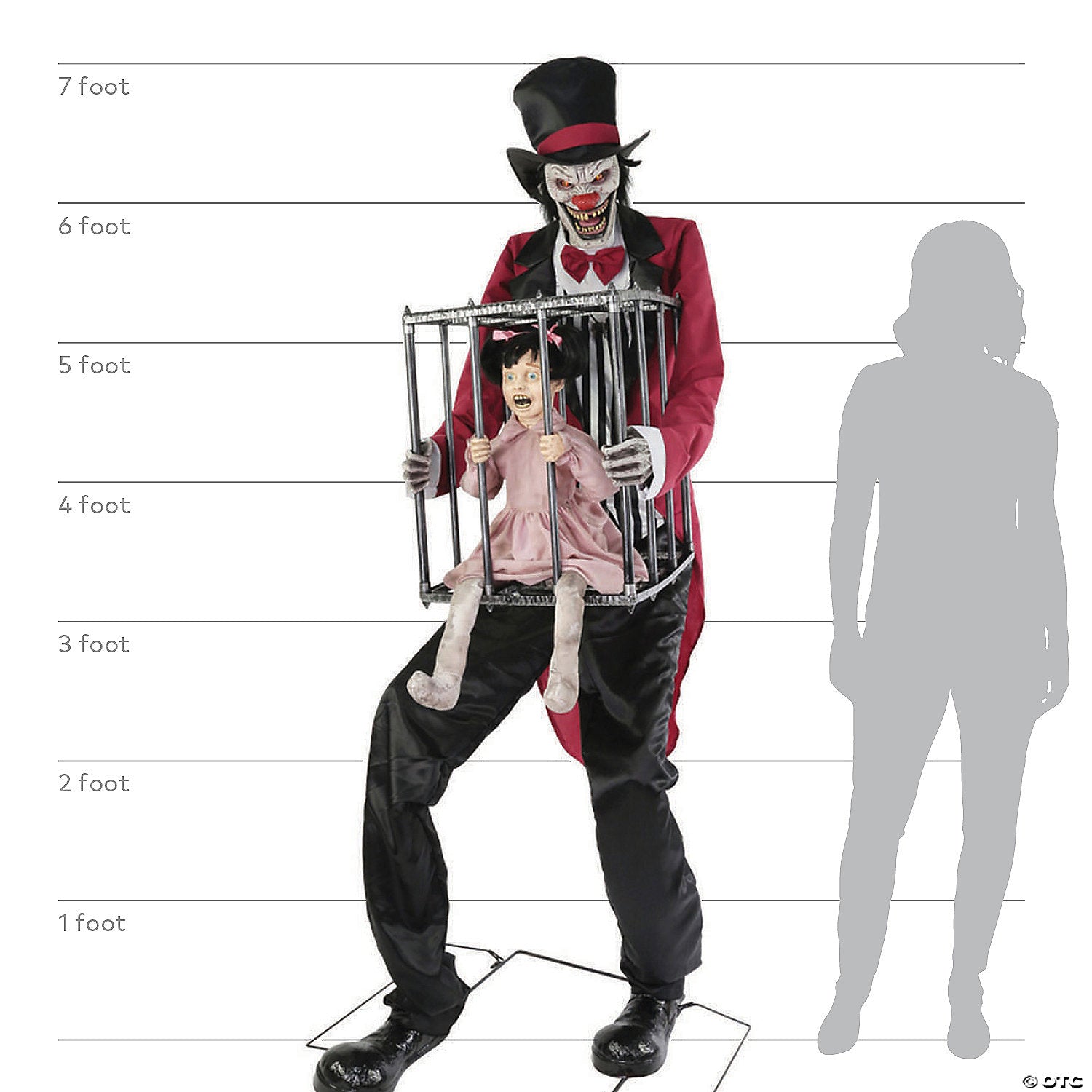 rotten ringmaster with kid in cage~mr124655-a06