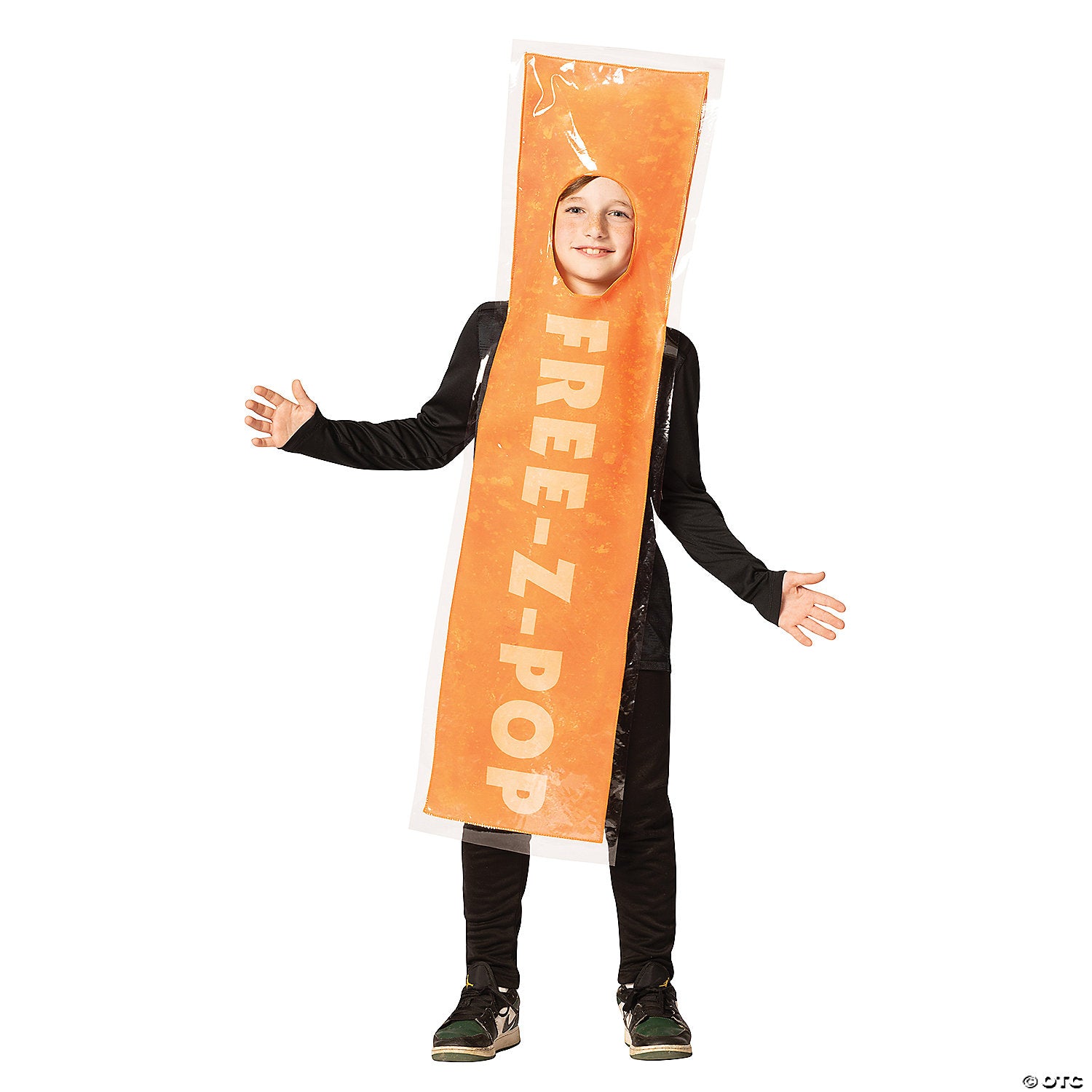 kids orange free z pop ice costume   medium 7 10~gcr1360710