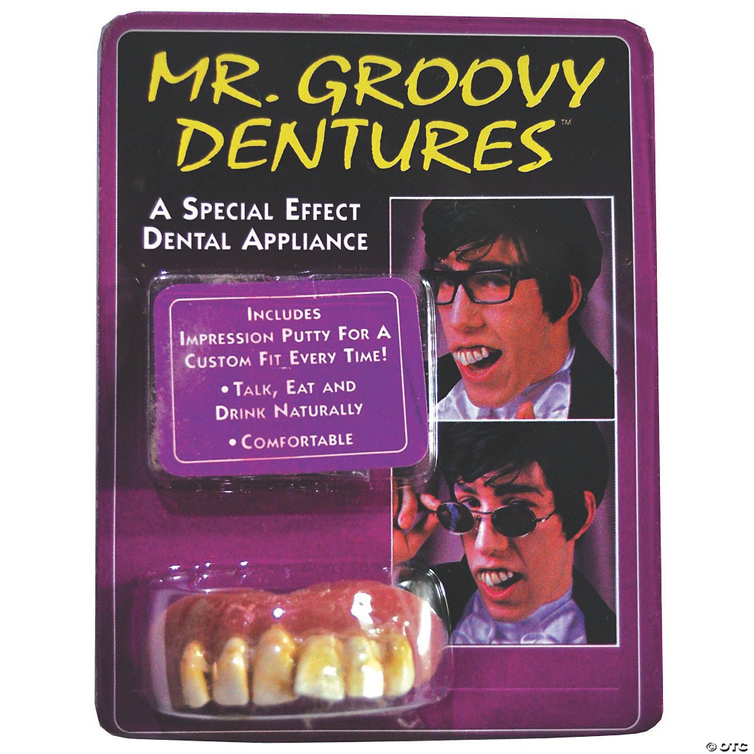 groovy big bubba costume teeth~fw8980gv