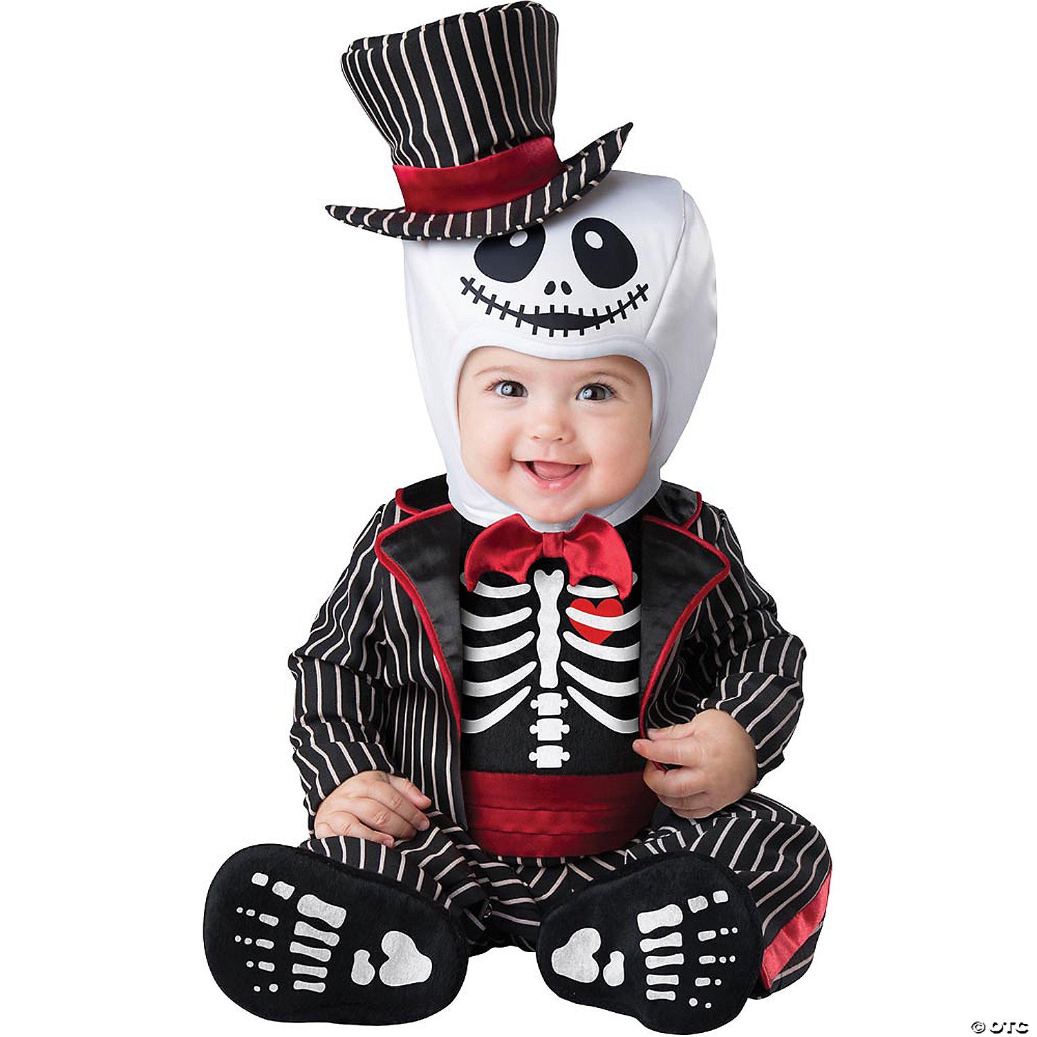 baby& 8217 s lil skeleton costume   6 12 mo ~fwck6088ts