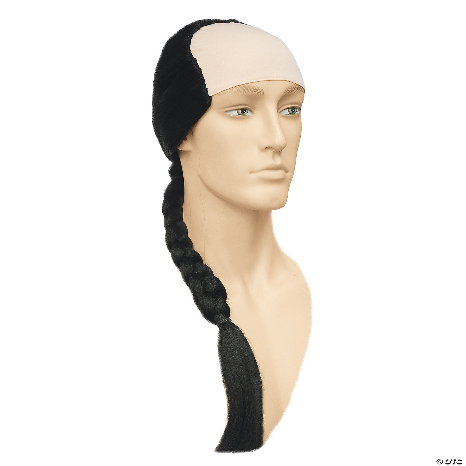 men s black bargain asian man wig~lw379bk