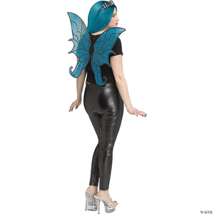 wings fairy blue glitter~fw90939bu