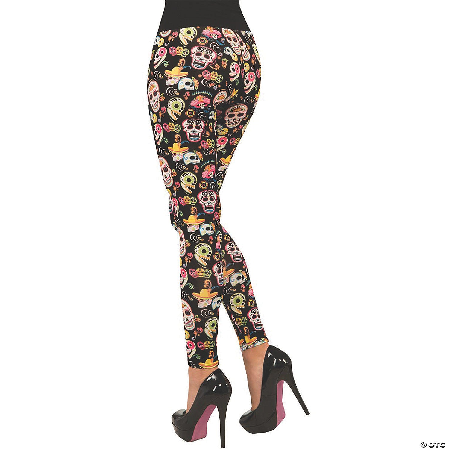 women s day of dead leggings~fm74827