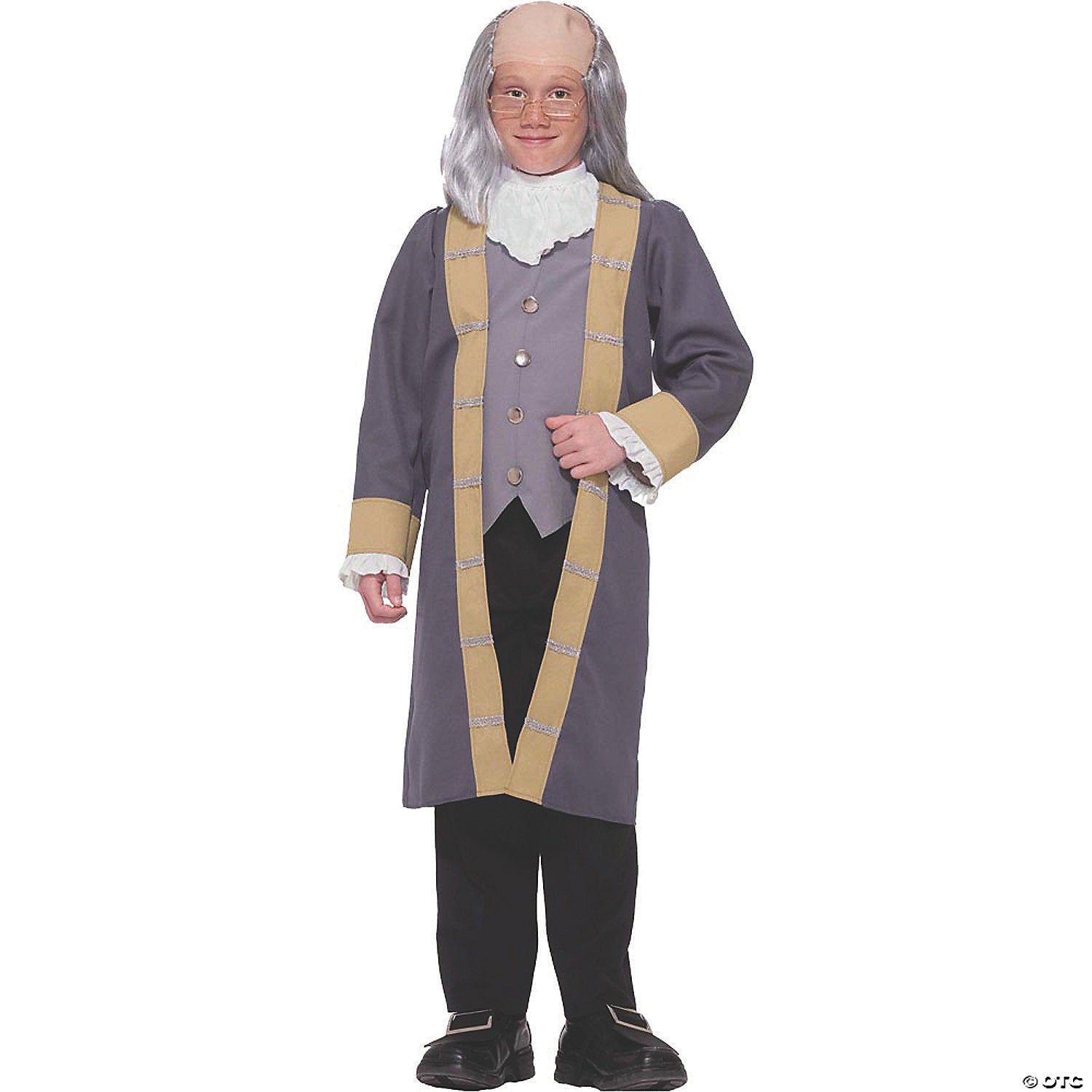 boy s ben franklin costume   medium~fm63886