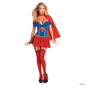women& 8217 s deluxe supergirl& 8482  costume   medium~ru889898md