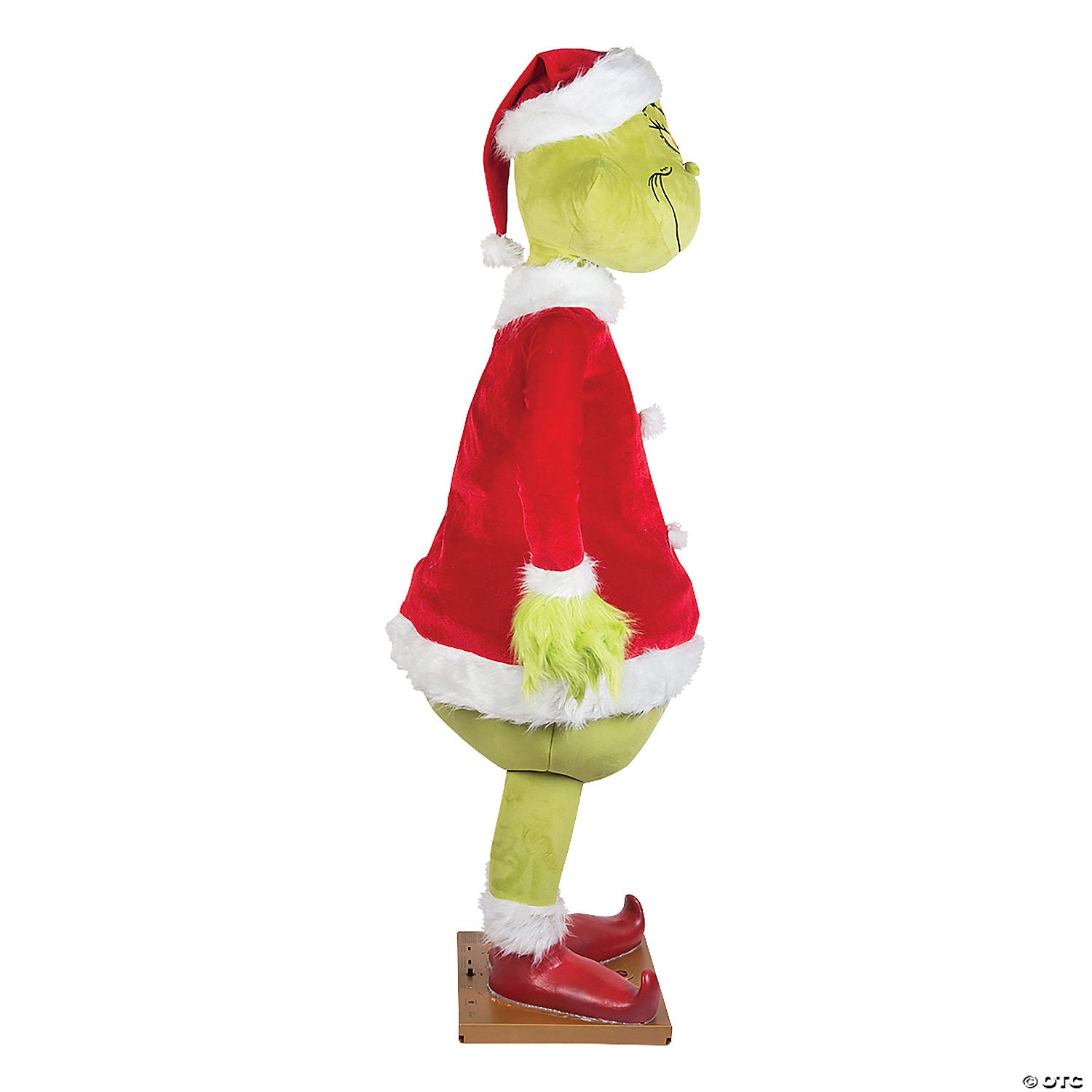 life sized animated grinch christmas d& 233 cor 68 inch~ss117451g-a06