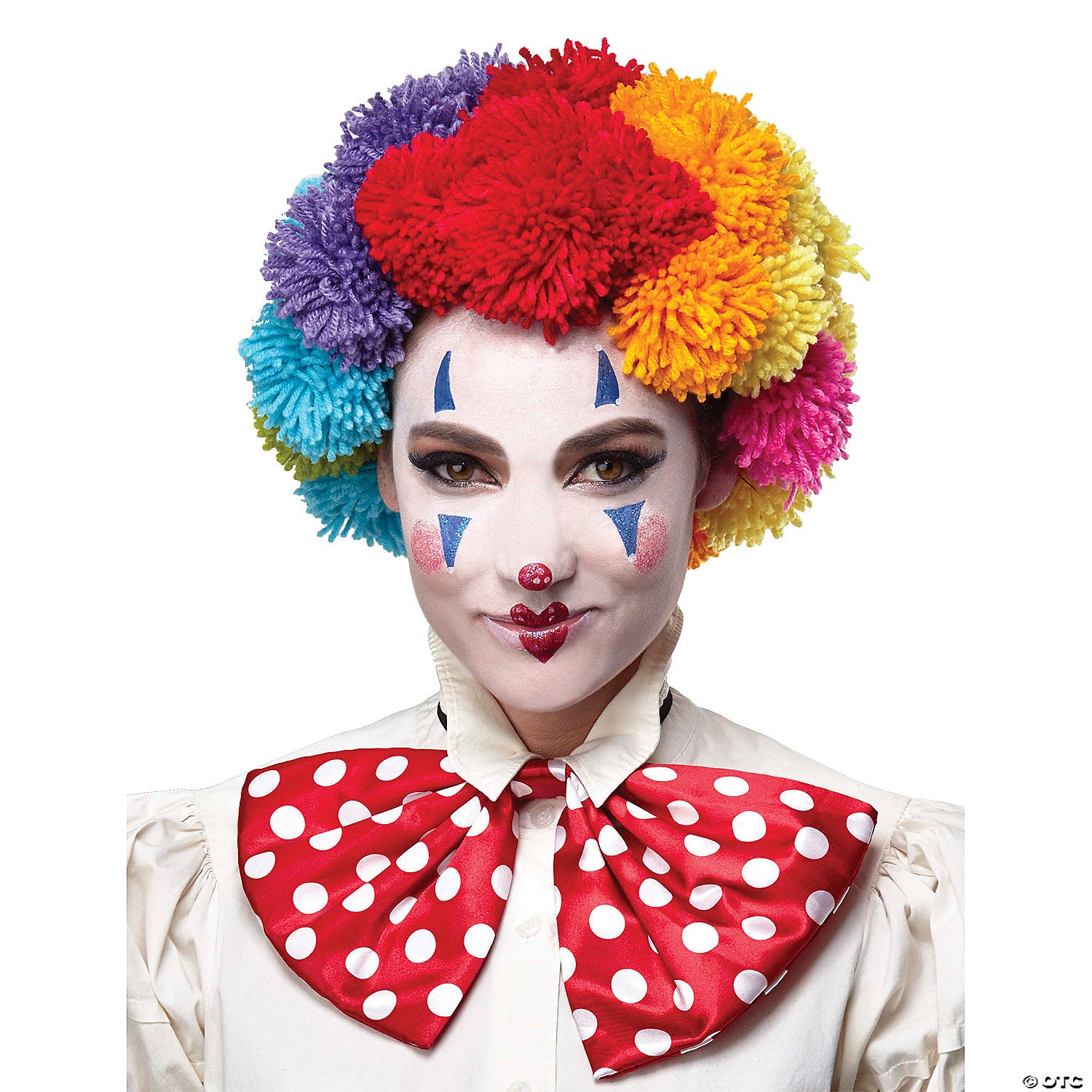 adults rainbow clown wig~mr179558