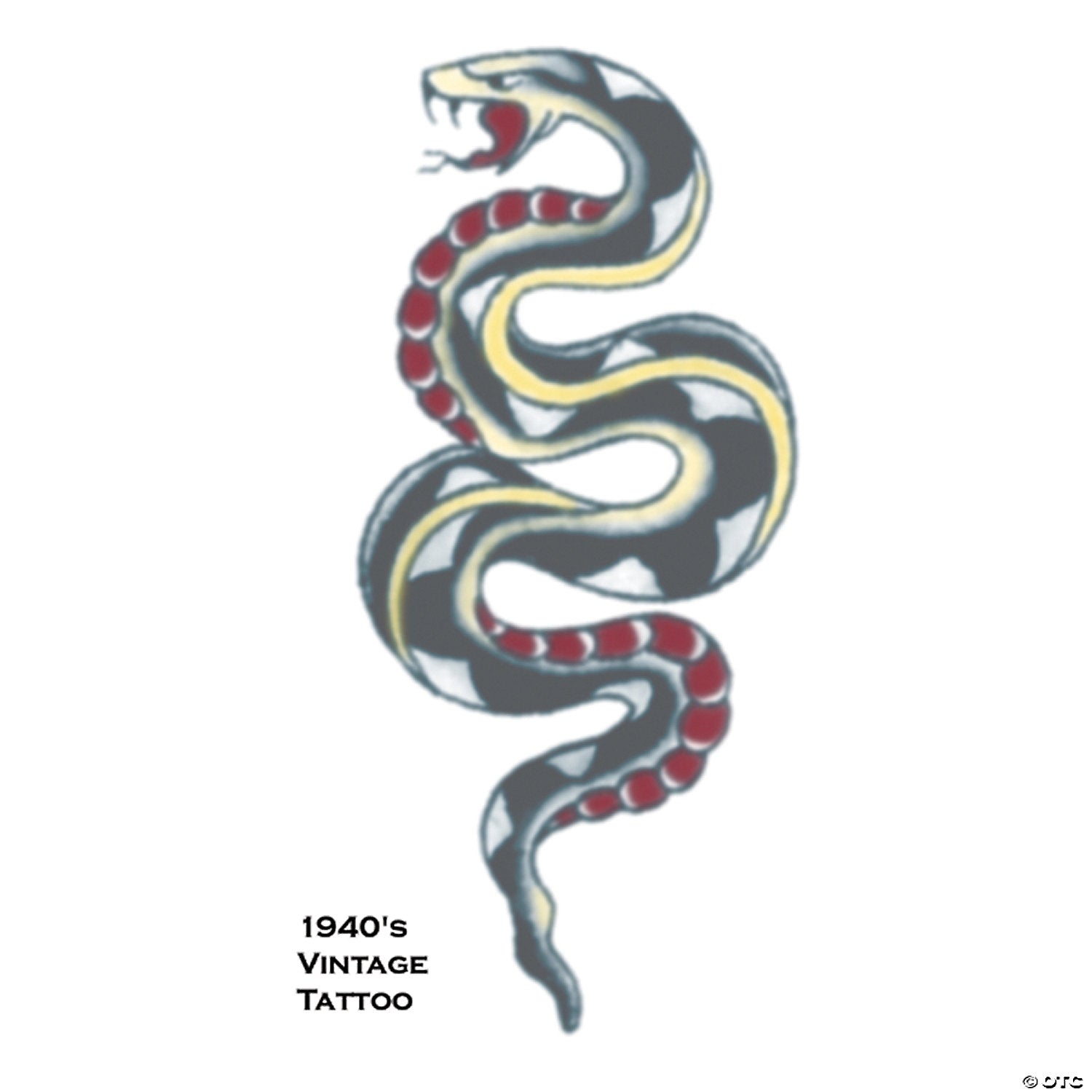 tattoo vintage snake~df101