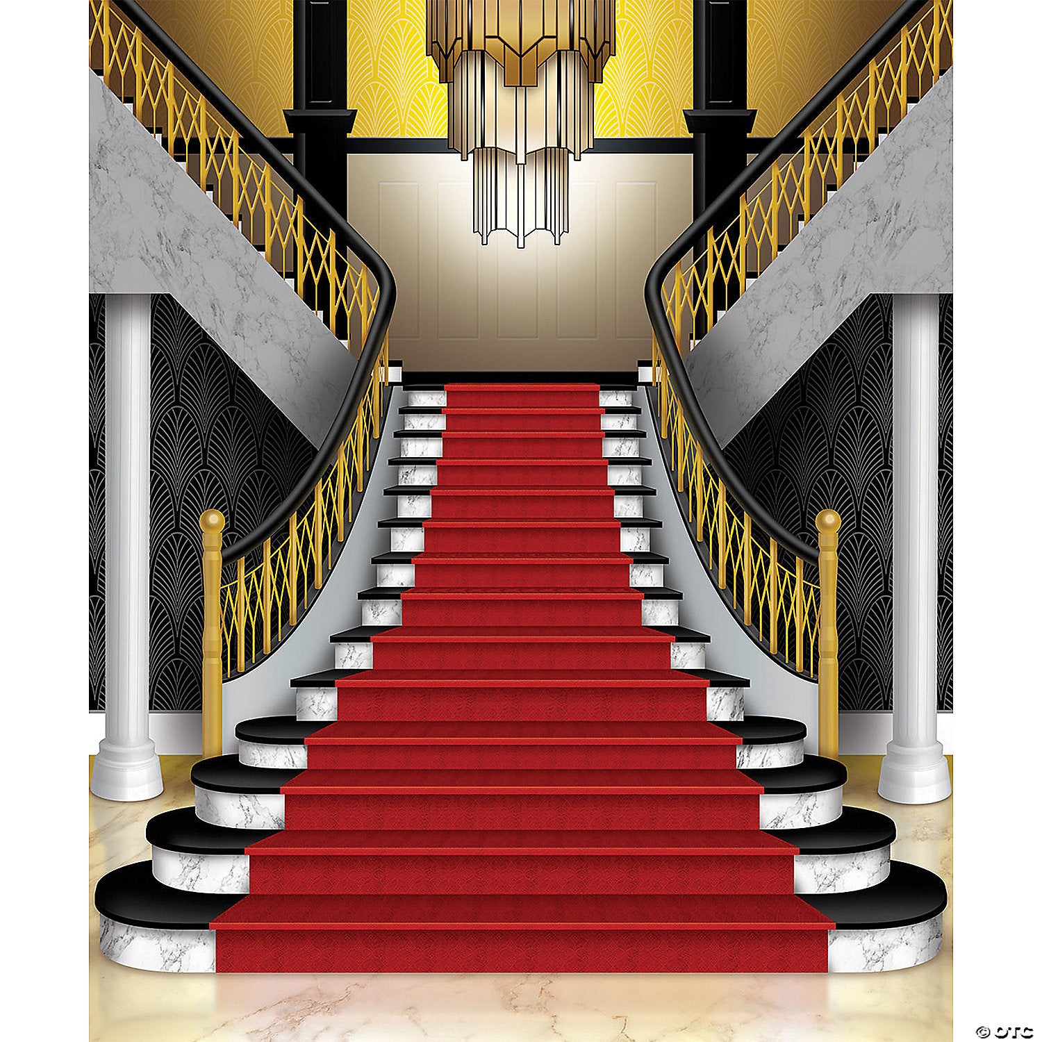 grand staircase mural photo op~bg53424