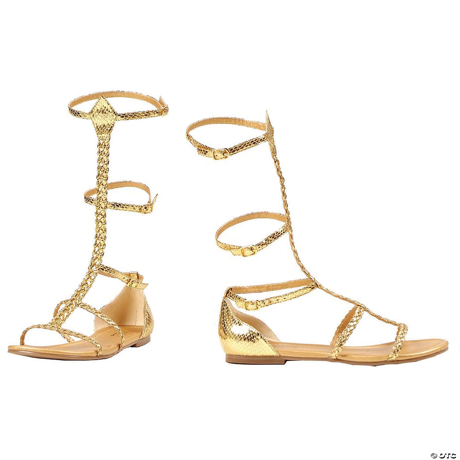 gold cairo gladiator shoes~ha125gd11