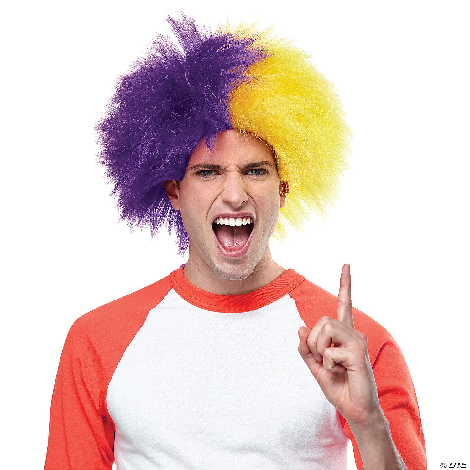 sports fun 2 tone wig~mr179589