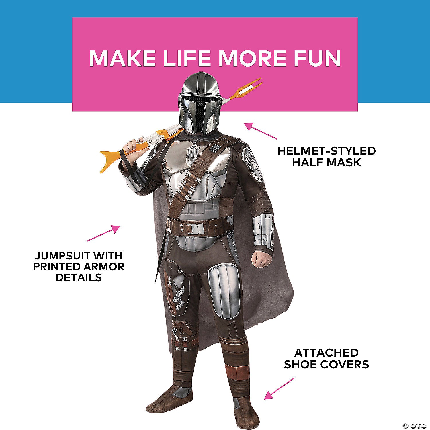 Men's Star Wars™ The Mandalorian™ Beskar Armor Costume